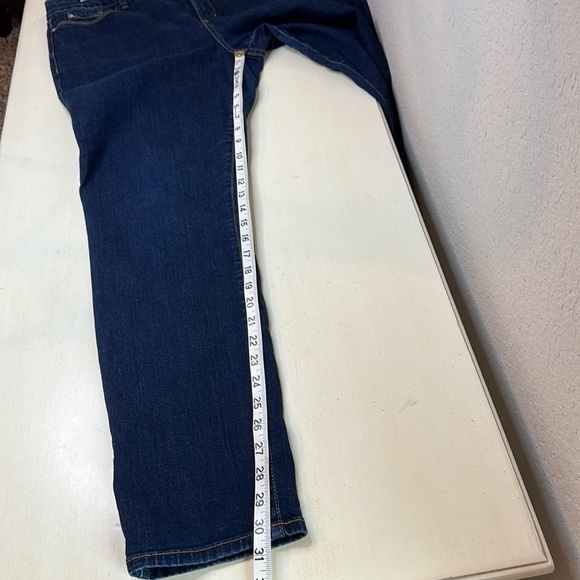 NYDJ Dark Wash High Rise Legging Skinny Jeans Size 16 - Picture 16 of 16